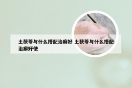土茯苓与什么搭配治癣好 土茯苓与什么搭配治癣好使