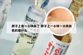 脖子上有一小块白了 脖子上一小块一小块白色的是什么